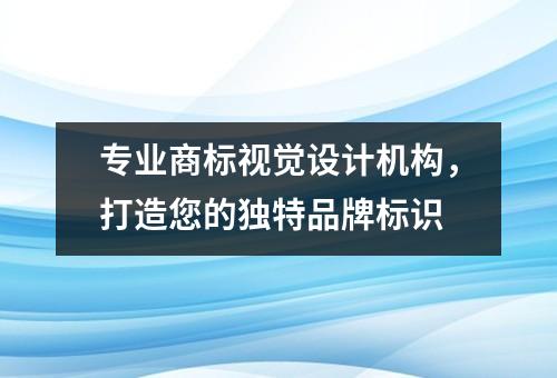 专业商标视觉设计机构，打造您的独特品牌标识